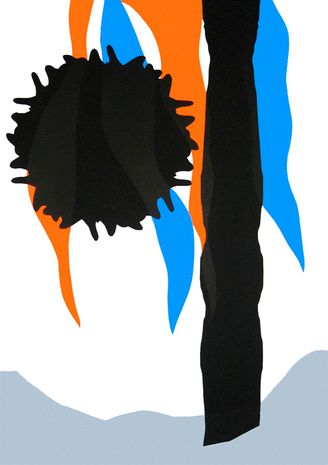 Flowers of Romance | Plant in Landschap, 100 x 70 cm, 2007 Edition: 5 