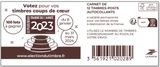 CARNET MARIANNE DE L’AVENIR « ÉLECTION DU TIMBRE 2023 »
