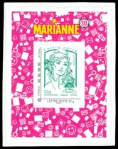 Type Marianne et la jeunesse 3D