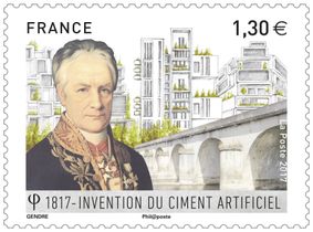 INVENTION DU CIMENT ARTIFICIEL 1817