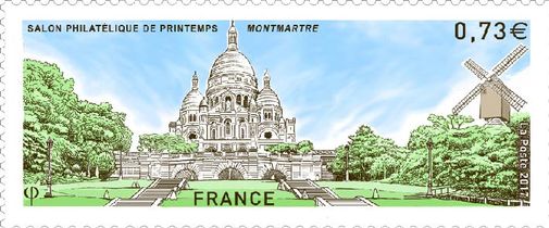 SALON PHILATÉLIQUE DE PRINTEMPS - MONTMARTRE
