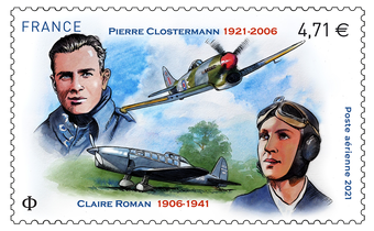 Pierre CLOSTERMANN 1921 - 2006 Claire ROMAN 1906 - 1941