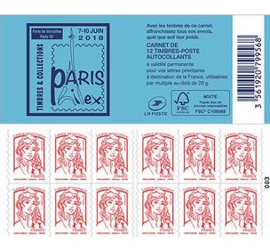 Carnet Paris Philex 7-10 juin 2018