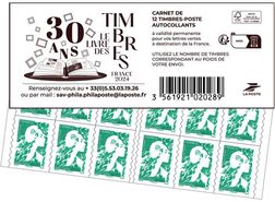 30 ANS LE LIVRE DES TIMBRES