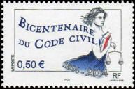 BICENTENAIRE DU CODE CIVIL 1804 - 2004