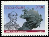 France-Suisse RENÉ DE SAINT-MARCEAUX