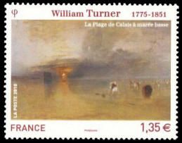 William Turner 1775-1851 La plage de Calais à marée basse