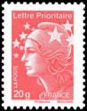 Lettre Prioritaire - type Marianne de Beaujard