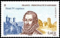 Henri IV coprince France-Principauté d'Andorre