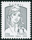 Type Marianne et la jeunesse ecopli gris
