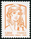 Type Marianne et la jeunesse Orange