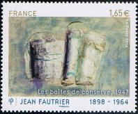 Jean Fautrier 1898-1964 Les boîtes de conserve 1947