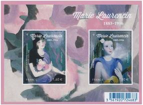 Bloc Marie Laurencin 1883 -1956