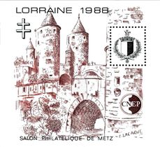 Lorraine Salon philatélique de Metz CNEP
