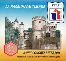 84e Congrès METZ LA PASSION DU TIMBRE