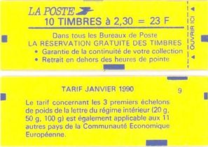 Réservation gratuite de timbres
