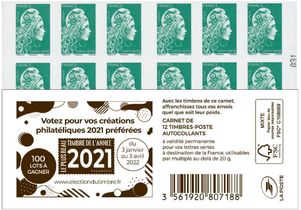 Votez pour vos créations philatéliques 2021 préférées