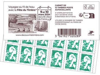 CARNET MARIANNE « FÊTE DU TIMBRE »