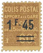 COLIS POSTAL Apport à la gare d'un colis de 3,5 ou 10 kilos