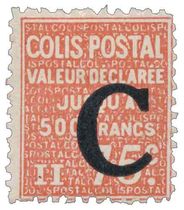 COLIS POSTAL VALEUR DÉCLARÉE Jusqu'à 500 francs