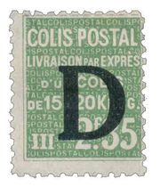 COLIS POSTAL Livraison par exprès d'un colis de 15 à 20 Kilos.