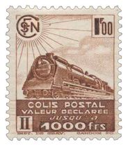 COLIS POSTAL valeur déclarée jusqu'à 1000 frs