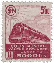 COLIS POSTAL valeur déclarée jusqu'à 5000 frs