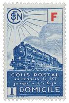 COLIS POSTAL au dessus de 10 Jusqu'à 15Kgs domicile