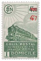 COLIS POSTAL au dessus de 15 Jusqu'à 20Kgs domicile