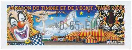LE SALON DU TIMBRE ET DE L´ÉCRIT - PARIS 2008