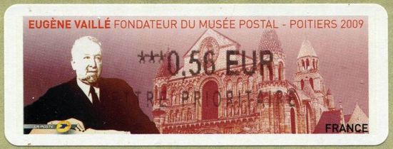 EUGÈNE VAILLÉ FONDATEUR DU MUSÉE POSTAL - POITIER 2009