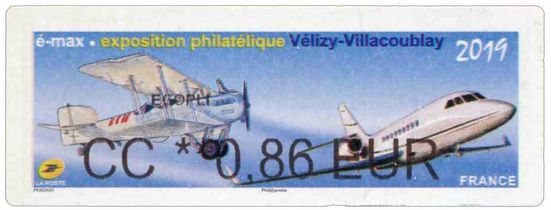 é-max - exposition philatélique - Vélizy-Villacoublay
