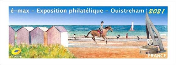 LISA É-MAX - EXPOSITION PHILATÉLIQUE OUISTREHAM
