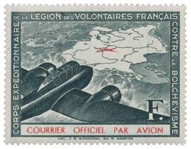 BLOC DE FRANCHISE DU CORPS EXPÉDITIONNAIRE DE LA LÉGION DES VOLONTAIRE
