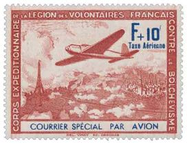 BLOC DE FRANCHISE DU CORPS EXPÉDITIONNAIRE DE LA LÉGION DES VOLONTAIRE