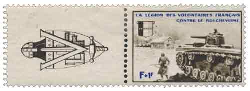 L.V.F. Série Borodino : Char de combat et fantassin