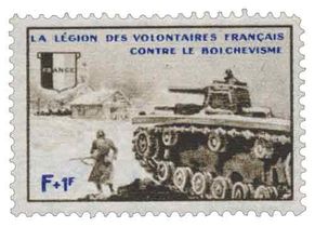 L.V.F. Série Borodino : Char de combat et fantassin