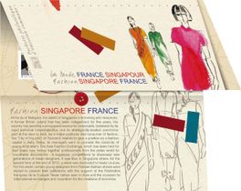 Emission commune Singapour-France - La mode