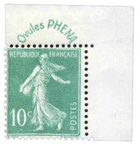 type semeuse camée chiffres maigres (Ovules PHENA)