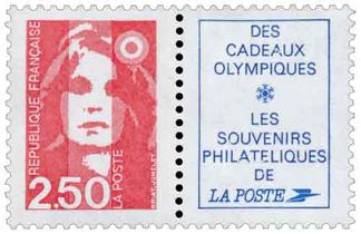 DES CADEAUX OLYMPIQUES LES SOUVENIRS PHILATÉLIQUES DE LA POSTE