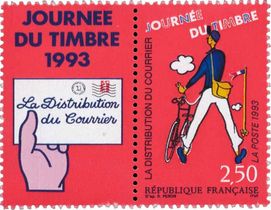 JOURNÉE DU TIMBRE LA DISTRIBUTION DU COURRIER