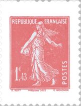 100 ans du coin daté et de la Seumeuse camée de 1922