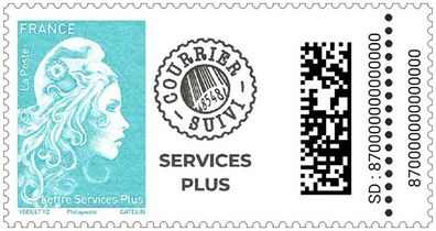 Type Marianne l'engagée - LETTRE SERVICES PLUS