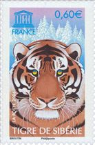 UNESCO TIGRE DE SIBÉRIE