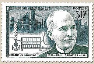 CHIMIE LA CATALYSE PAUL SABATIER 1854-1941