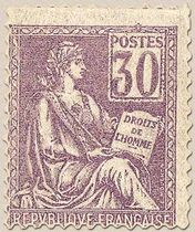 DROITS DE L'HOMME - type Mouchon