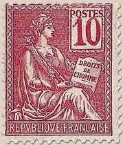DROITS DE L'HOMME - type Mouchon