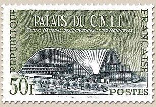 PALAIS DU C.N.I.T. CENTRE NATIONAL DES INDUSTRIES ET DES TECHNIQUES