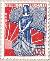 type Marianne à la nef