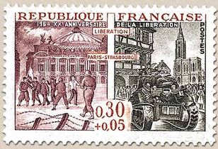 XXE ANNIVERSAIRE DE LA LIBÉRATION PARIS-STRASBOURG